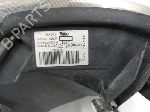 Left headlight RENAULT KANGOO (KC0/1_) 1.5 dCi | BP20888136C28 