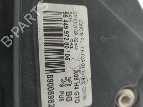 Left headlight PEUGEOT 1007 (KM_) 1.6 HDi | BP20894092C28 
