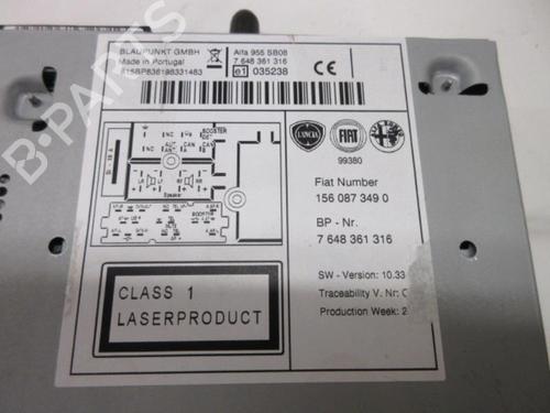 Radio ALFA ROMEO MITO (955_) 1.3 MultiJet (955AXH1B, 955AXT1A) | BP20906390E6 