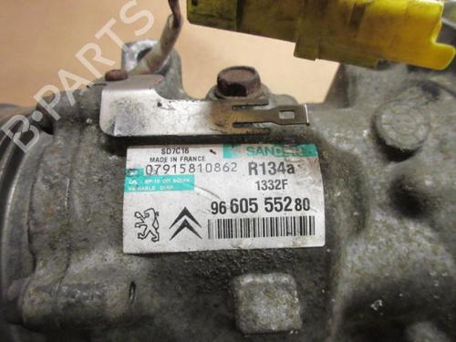 Used AC compressor AC compressor CITROËN C5 III (RD_) 1.6 HDi 110 (RD9HZC) (109 hp) 20903237 20903237