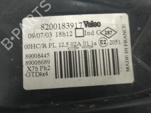 Left headlight RENAULT KANGOO (KC0/1_) 1.9 dCi 4x4 | BP20899882C28 