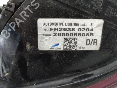 Højre baglygte Højre baglygte RENAULT CLIO IV (BH_) 1.5 dCi 90 (90 hp) 20888204 20888204