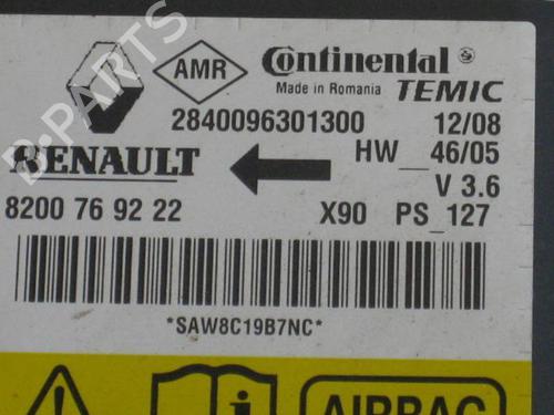 Used ECU airbags ECU airbags DACIA LOGAN (LS_) 1.5 dCi (LS0W) (86 hp) 20892248 20892248