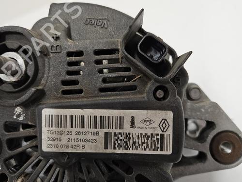 Used Alternator Alternator RENAULT CAPTUR I (J5_, H5_) 1.2 TCe 120 (118 hp) 40607076 40607076