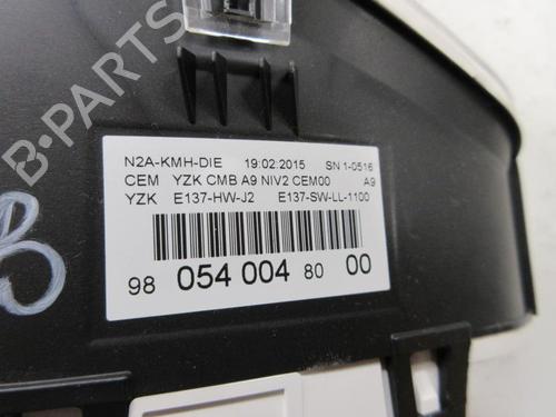Used Instrument cluster PEUGEOT 208 I (CA_, CC_) 1.4 HDi (68 hp) 20891545