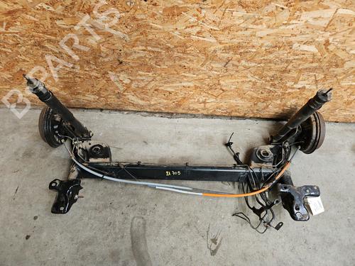 Used Rear axle RENAULT TWINGO II (CN0_) 1.2 16V (CN04, CN0B) (75 hp) 30139411