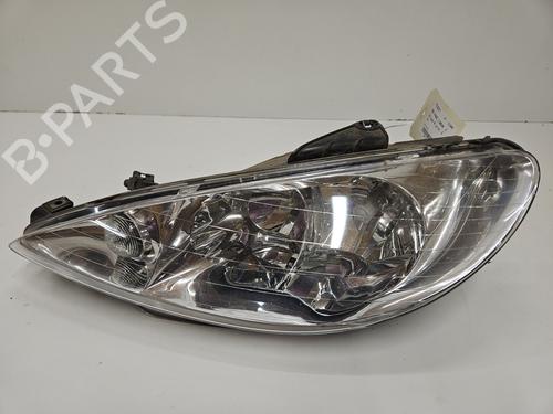 Used Left headlight PEUGEOT 206 SW (2E/K) 2.0 HDi (90 hp) 28444855