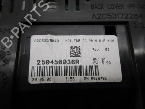 Instrument cluster RENAULT LAGUNA III Grandtour (KT0/1) 2.0 dCi (KT01, KT08, KT09, KT0K, KT12, KT1D, KT1W) | BP20897822C47 