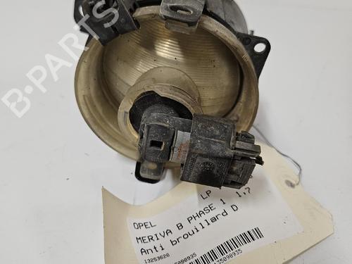Used Right front fog light Right front fog light OPEL MERIVA B MPV (S10) 1.7 CDTI (75) (110 hp) 40520203 40520203