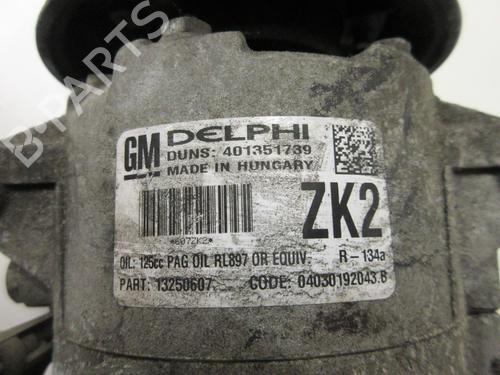 Used AC compressor AC compressor OPEL ASTRA J (P10) 2.0 CDTI (68) (160 hp) 22109078 22109078