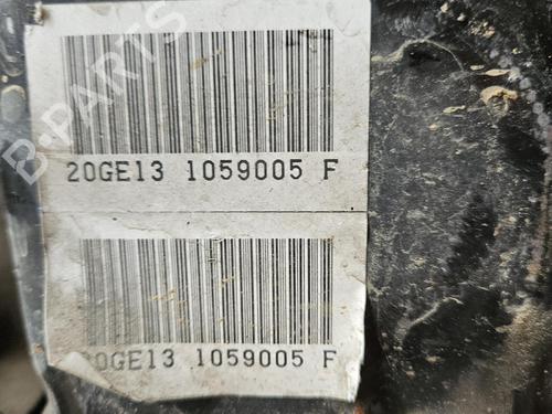 Used Gearbox Gearbox DS DS 3 Convertible (SB_) 1.2 THP 110 (110 hp) 40063566 40063566