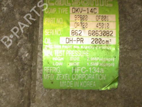 AC compressor NISSAN TERRANO II (R20) 2.7 TDi 4WD | BP20904519M34 