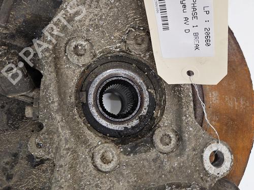 Right front steering knuckle AUDI A6 C6 Avant (4F5) 2.0 TDI | BP25026648M26 