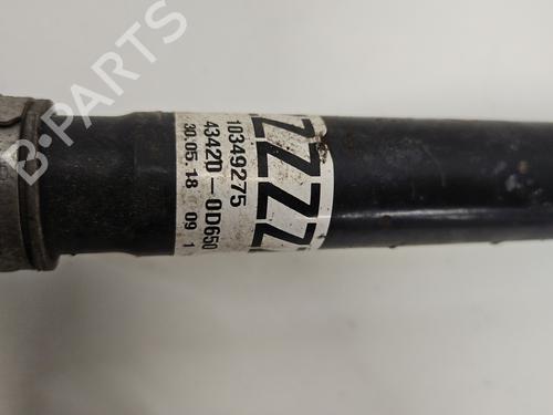 Left front driveshaft TOYOTA YARIS (_P13_) 1.5 Hybrid (NHP130_, NHP130) | BP26402181M38 