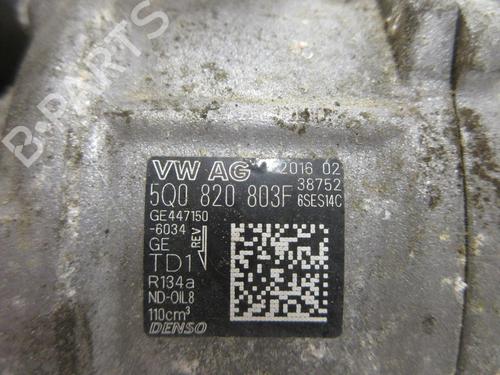 AC compressor VW GOLF VII (5G1, BQ1, BE1, BE2) 2.0 R 4motion | BP25267300M34 
