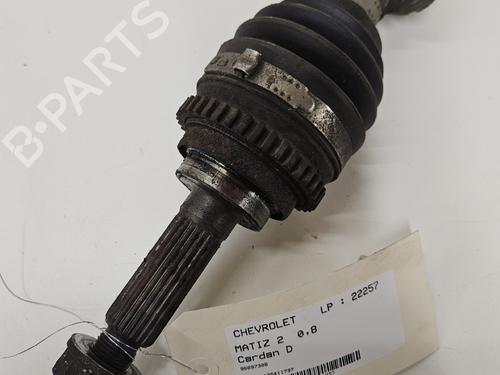 Drivaksel fortil Højre Drivaksel fortil Højre CHEVROLET MATIZ (M200, M250) 0.8 (52 hp) 35889172 35889172