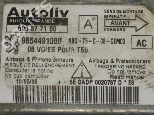 ECU airbags PEUGEOT 307 (3A/C) 1.6 HDi | BP20892312M53 