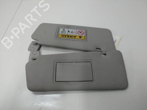 Left sun visor RENAULT CLIO IV (BH_) 1.5 dCi 75 | BP25267327I1 