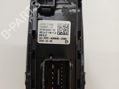 Used Left front window switch Left front window switch PEUGEOT 308 II (LB_, LP_, LW_, LH_, L3_) 1.2 THP 110 (110 hp) 23971520 23971520
