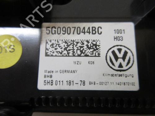 Climate control VW GOLF VII (5G1, BQ1, BE1, BE2) 1.6 TDI | BP20889588I5 