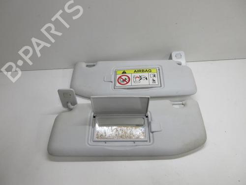 Used Left sun visor PEUGEOT 208 I (CA_, CC_) 1.5 BlueHDI 100 (102 hp) 20908825