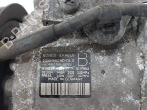 AC compressor RENAULT TALISMAN (LP_) 1.6 dCi 130 | BP20890369M34 