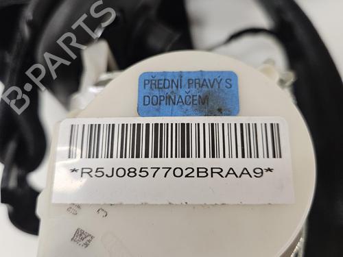 Front right seatbelt SKODA FABIA II (542) 1.2 TSI | BP38080403I25 - Image 4