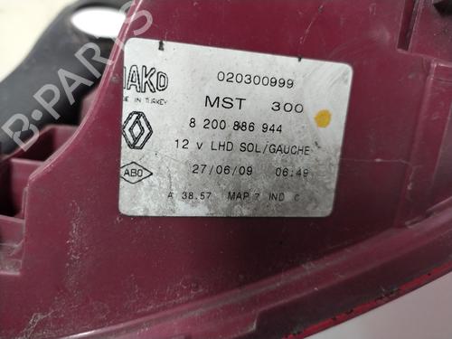 Left taillight RENAULT CLIO III (BR0/1, CR0/1) 1.5 dCi (BR17, CR17) | BP22557330C34 