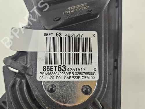 Pedal OPEL COMBO Box Body/MPV (K9) 1.5 D | BP39522798I4 - Image 3