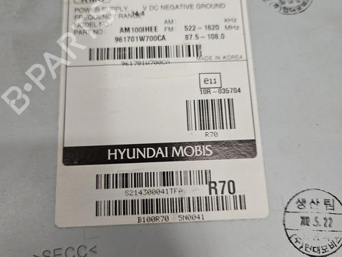 Used Radio Radio KIA RIO III (UB) 1.1 CRDi (75 hp) 29978762 29978762