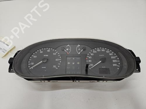 Used Instrument cluster Instrument cluster RENAULT CLIO II (BB_, CB_) 1.4 (B/CB0C, B/CB0S) (75 hp) 36059484 36059484