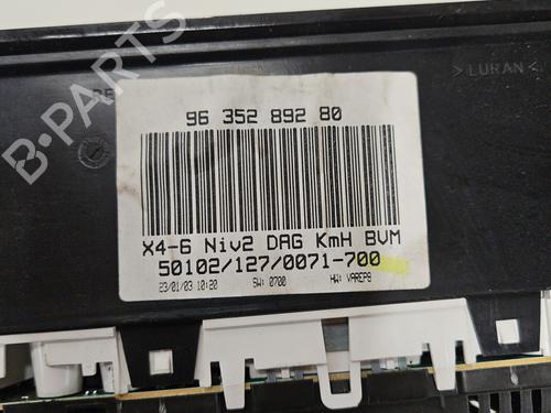 Instrument cluster CITROËN C5 I (DC_) 2.0 HDi (DCRHZB, DCRHZE) | BP26896781C47 