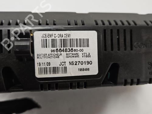 Used Display monitor Display monitor PEUGEOT 308 SW I (4E_, 4H_) 1.6 HDi (109 hp) 40441024 40441024