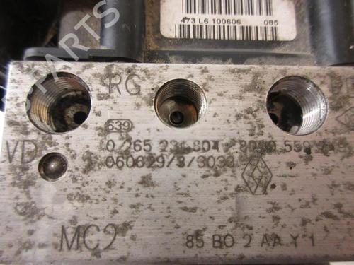 Used ABS pump RENAULT CLIO III (BR0/1, CR0/1) 1.5 dCi (C/BR0G, C/BR1G) (68 hp) 20906840
