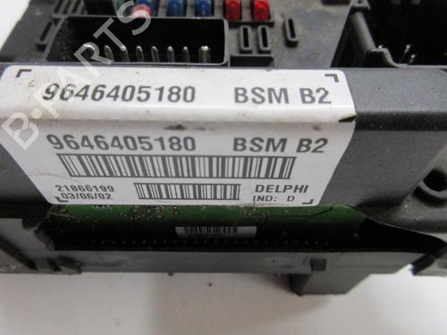 Fuse box PEUGEOT 307 Break (3E) 2.0 HDI 110 | BP22108675E1 