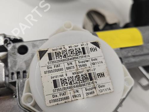Front right seatbelt FIAT 500 (312_) 1.2 (312AXA1A) | BP39583177I25 - Image 3