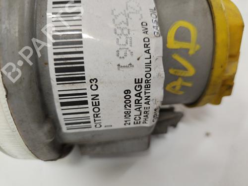 Used Right front fog light Right front fog light CITROËN C3 I (FC_, FN_) [2002-2013] 33714421 33714421