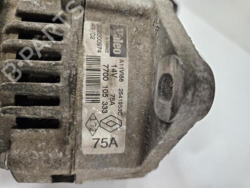 Used Alternator Alternator RENAULT KANGOO (KC0/1_) D 55 1.9 (KC0D) (54 hp) 40290090 40290090