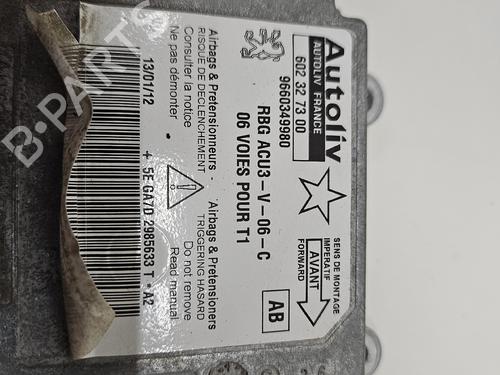 Used ECU airbags ECU airbags PEUGEOT 206+ (2L_, 2M_) 1.1 (60 hp) 36287749 36287749
