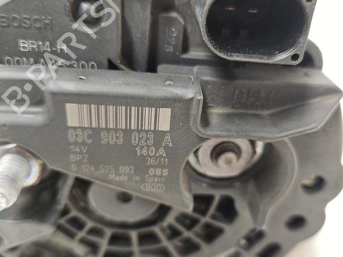 Used Alternator Alternator VW GOLF PLUS V (5M1, 521) [2004-2013] 33729144 33729144