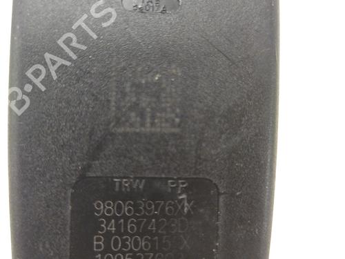 Used Seat buckle Seat buckle PEUGEOT 308 II (LB_, LP_, LW_, LH_, L3_) 1.6 BlueHDi 120 (120 hp) 32099282 32099282