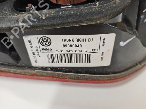 Right tailgate light VW GOLF PLUS V (5M1, 521) | BP33729122C80 - Image 2