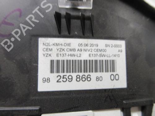 Instrument cluster PEUGEOT 208 I (CA_, CC_) 1.5 BlueHDI 100 | BP20908954C47 