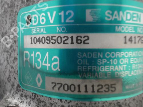 Used AC compressor AC compressor RENAULT CLIO II (BB_, CB_) 1.9 D (B/CB0J) (65 hp) 22100385 22100385