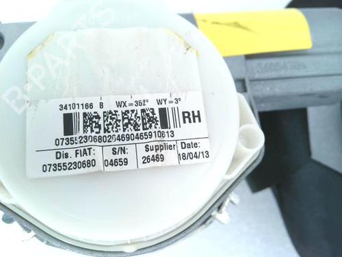 Used Front right seatbelt Front right seatbelt FIAT 500 (312_) 1.2 (312AXA1A) (69 hp) 21144007 21144007