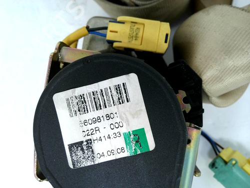 Used Rear right seatbelt Rear right seatbelt VW TOUAREG (7LA, 7L6, 7L7) 5.0 V10 TDI (313 hp) 30491844 30491844