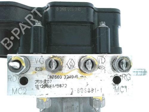 ABS pump DACIA SANDERO II TCe 90 (B8M1, B8MA, B8AC) | BP27486322M43 