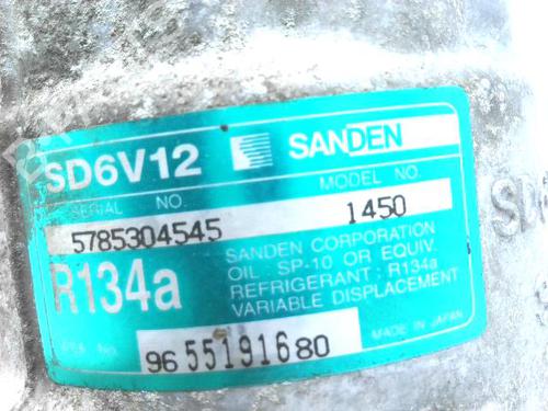 Used AC compressor AC compressor CITROËN C3 I (FC_, FN_) 1.4 HDi (68 hp) 20917283 20917283