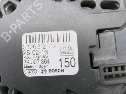 Used Alternator Alternator OPEL CORSA E (X15) 1.3 CDTI (08, 68) (75 hp) 39487426 39487426