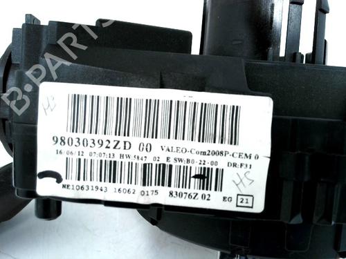 Steering column stalk PEUGEOT 208 I (CA_, CC_) 1.6 HDi | BP29304926I23 